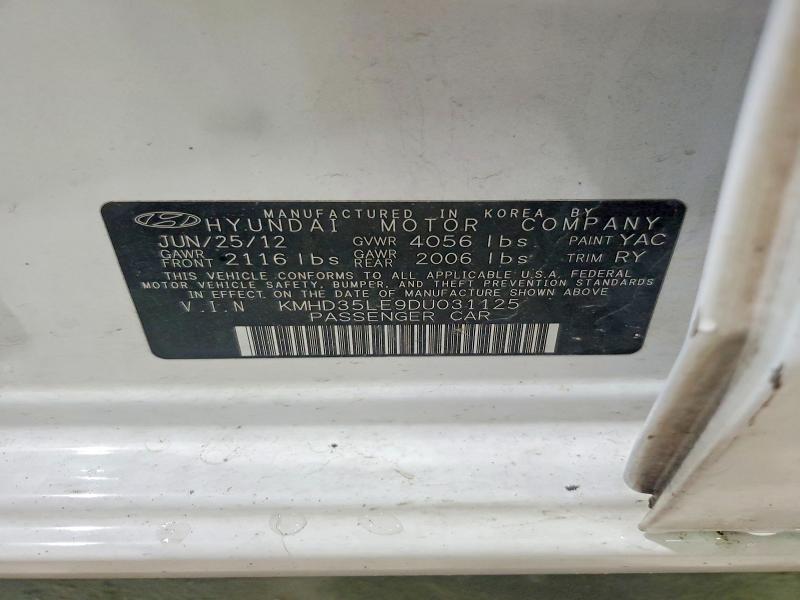Продаж на аукціоні авто 2013 Hyundai Elantra Gt, vin: KMHD35LE9DU031125, номер лоту: 51625926