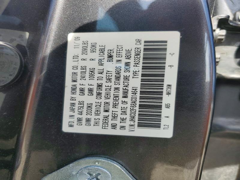 Aukcja sprzedaży 2010 Acura Tsx, vin: JH4CU2F68AC014641, numer aukcji: 49959456
