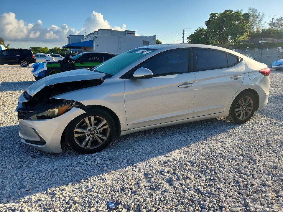 51569676 :رقم المزاد ، 5NPD84LF8HH127966 vin ، 2017 Hyundai Elantra مزاد بيع