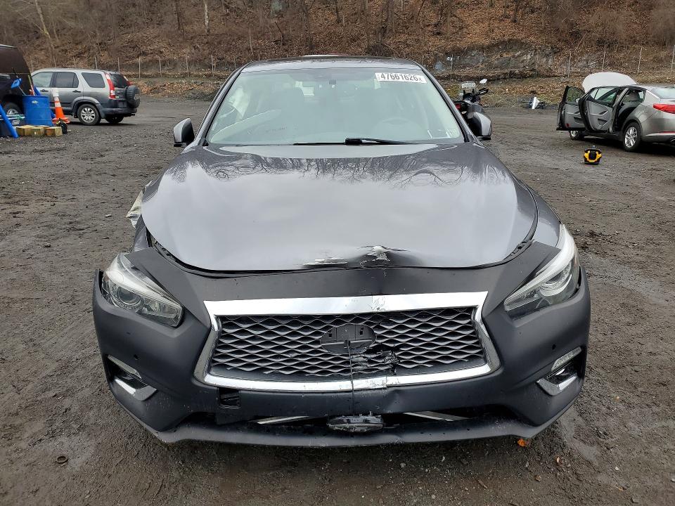 47661626 :رقم المزاد ، JN1EV7AR7KM591035 vin ، 2019 Infiniti Q50 مزاد بيع