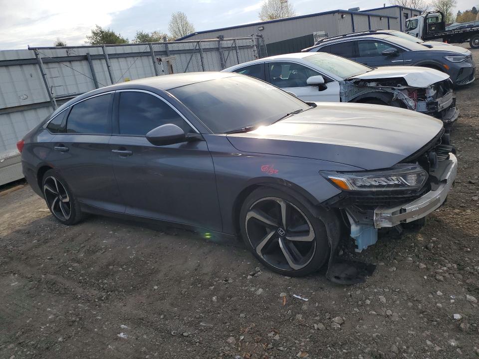 49153436 :رقم المزاد ، 1HGCV1F33JA135265 vin ، 2018 Honda Accord مزاد بيع