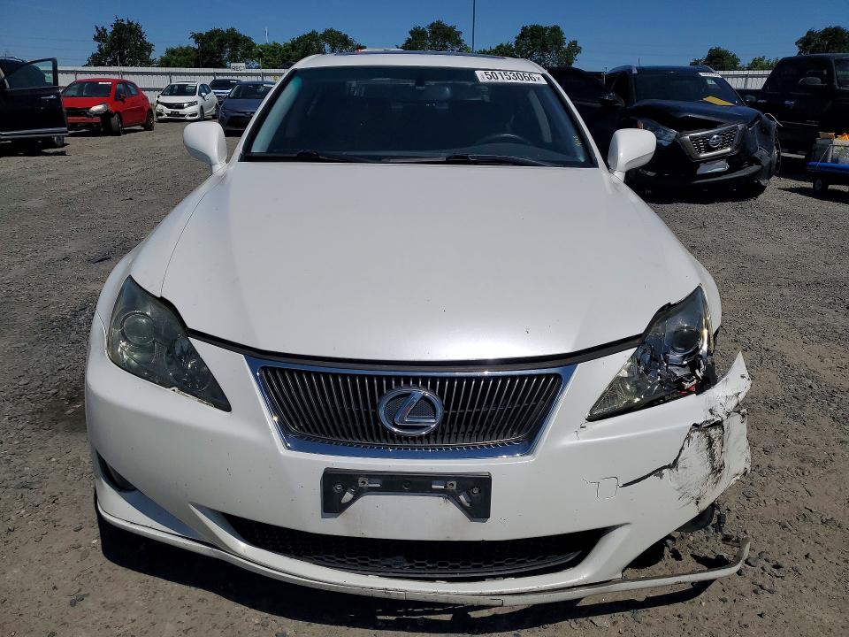 Aukcja sprzedaży 2007 Lexus Is, vin: JTHBK262375027633, numer aukcji: 50153066