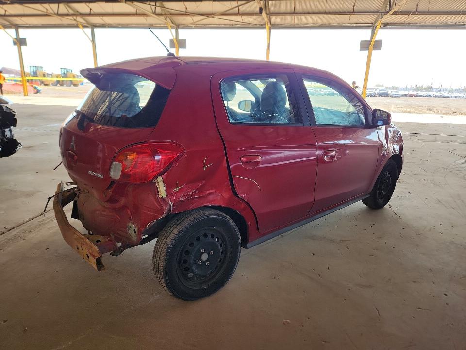 50531296 :رقم المزاد ، ML32A3HJ5FH004059 vin ، 2015 Mitsubishi Mirage مزاد بيع
