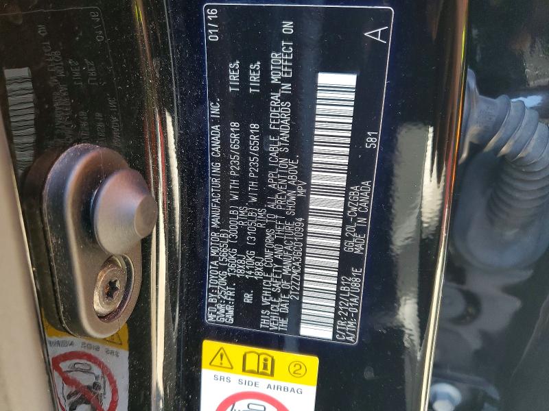 Aukcja sprzedaży 2016 Lexus Rx, vin: 2T2ZZMCA3GC010994, numer aukcji: 51077946