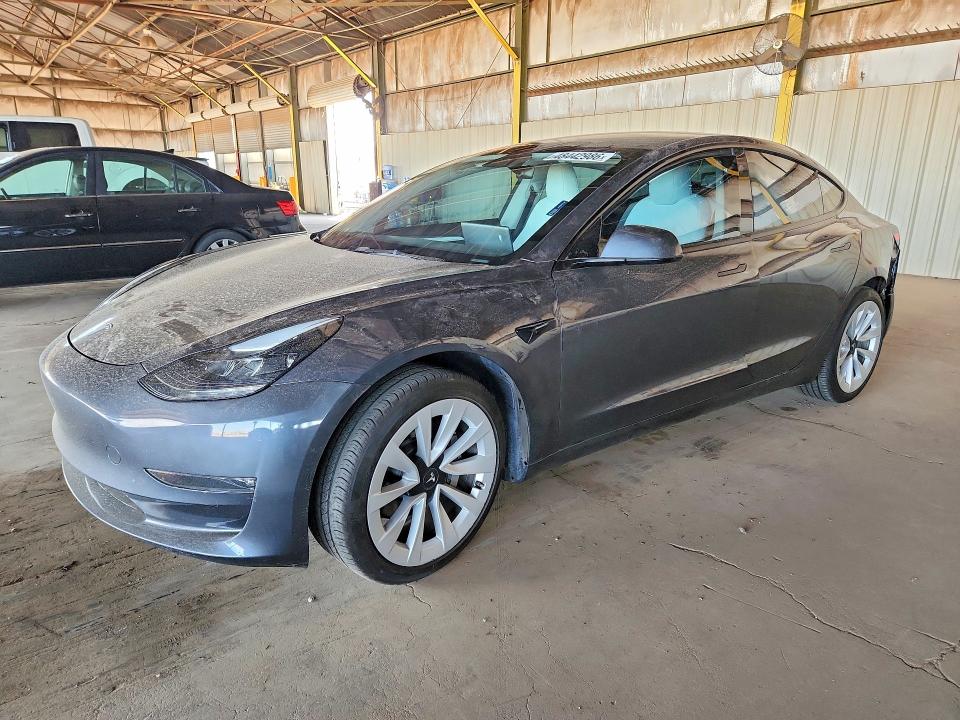 48442986 :رقم المزاد ، 5YJ3E1EB2PF661541 vin ، 2023 Tesla Model 3 مزاد بيع