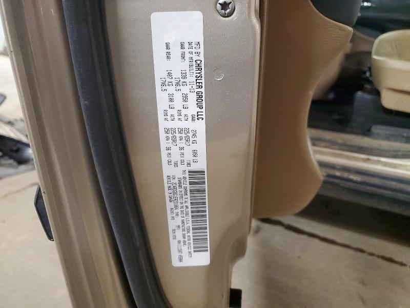 48401776 :رقم المزاد ، 2C4RDGBG1ER231064 vin ، 2014 Dodge Grand Caravan مزاد بيع