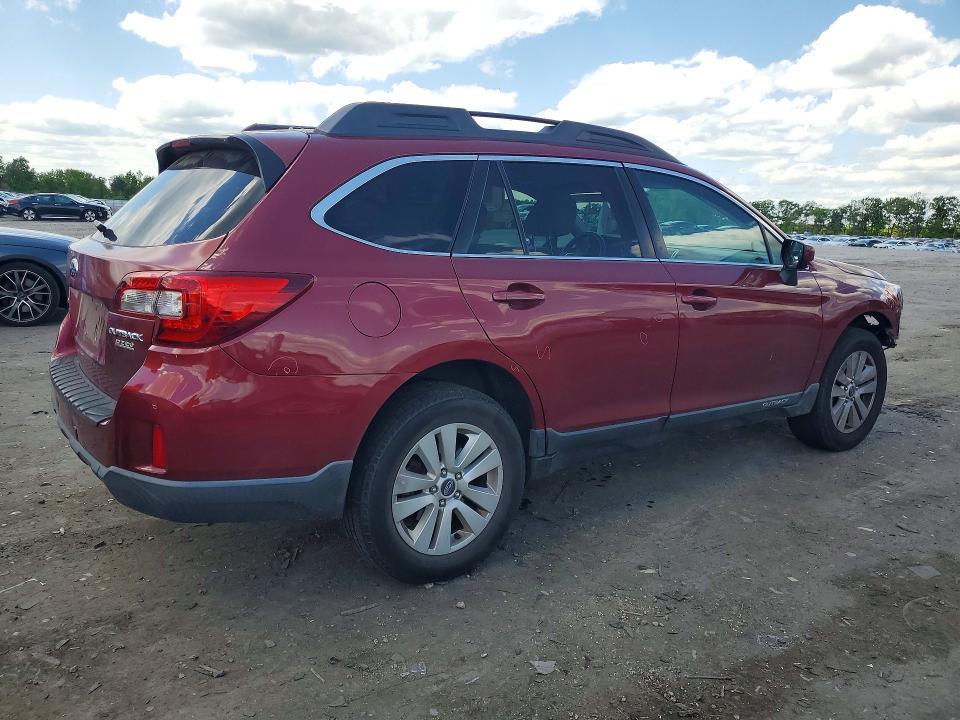 51836216 :رقم المزاد ، 4S4BSAEC8F3215737 vin ، 2015 Subaru Outback مزاد بيع
