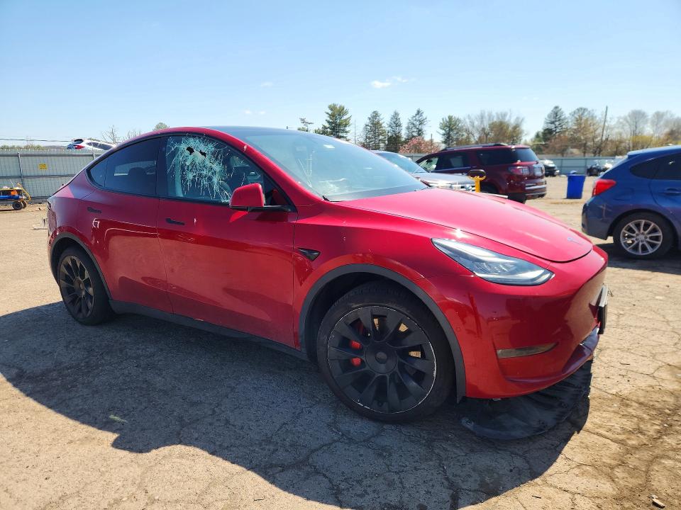 Продажа на аукционе авто 2021 Tesla Model Y, vin: 5YJYGDEE5MF074516, номер лота: 48720536