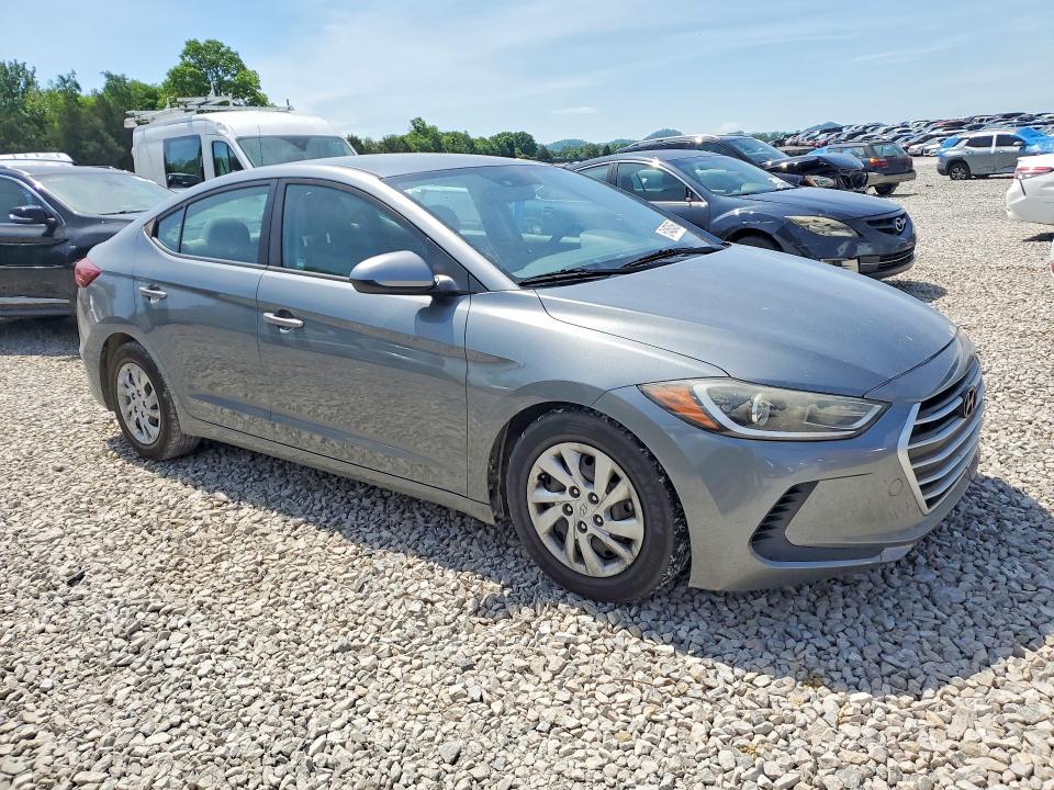 51450466 :رقم المزاد ، KMHD74LF1HU118367 vin ، 2017 Hyundai Elantra مزاد بيع