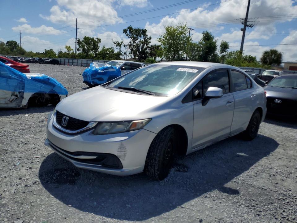 2013 Honda Civic მანქანა იყიდება აუქციონზე, vin: 2HGFB2F52DH551200, აუქციონის ნომერი: 48522926
