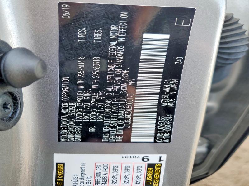 Продаж на аукціоні авто 2020 Lexus Nx, vin: JTJGJRDZXL5000178, номер лоту: 48797206
