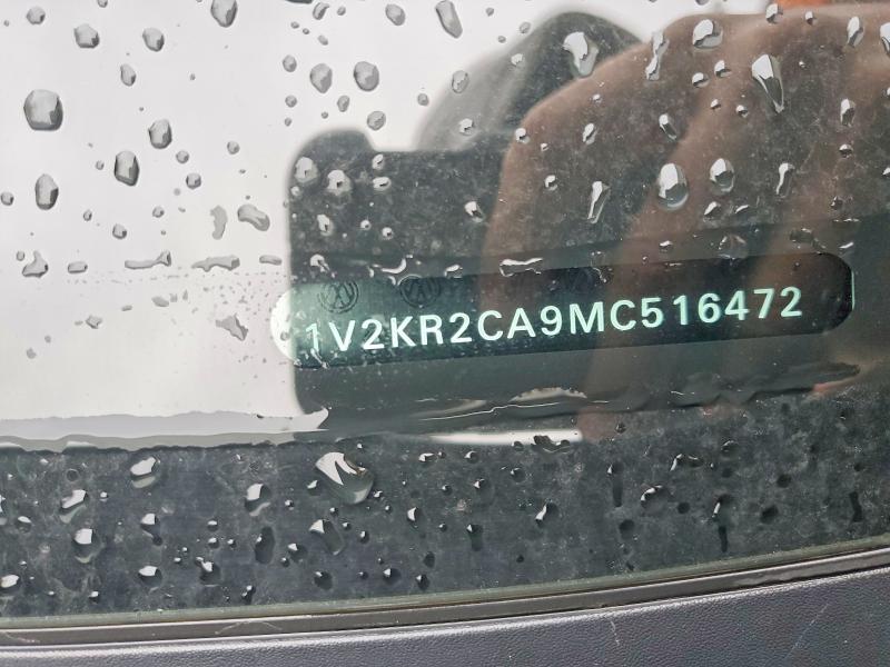 51705096 :رقم المزاد ، 1V2KR2CA9MC516472 vin ، 2021 Volkswagen Atlas مزاد بيع