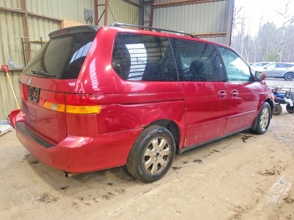 Продажа на аукционе авто 2002 Honda Odyssey, vin: 2HKRL18662H012995, номер лота: 48655226
