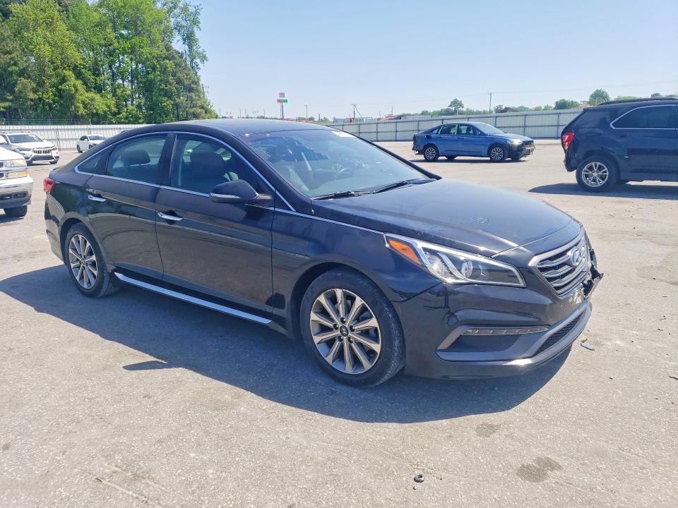 2016 Hyundai Sonata მანქანა იყიდება აუქციონზე, vin: 5NPE34AFXGH300990, აუქციონის ნომერი: 49833616