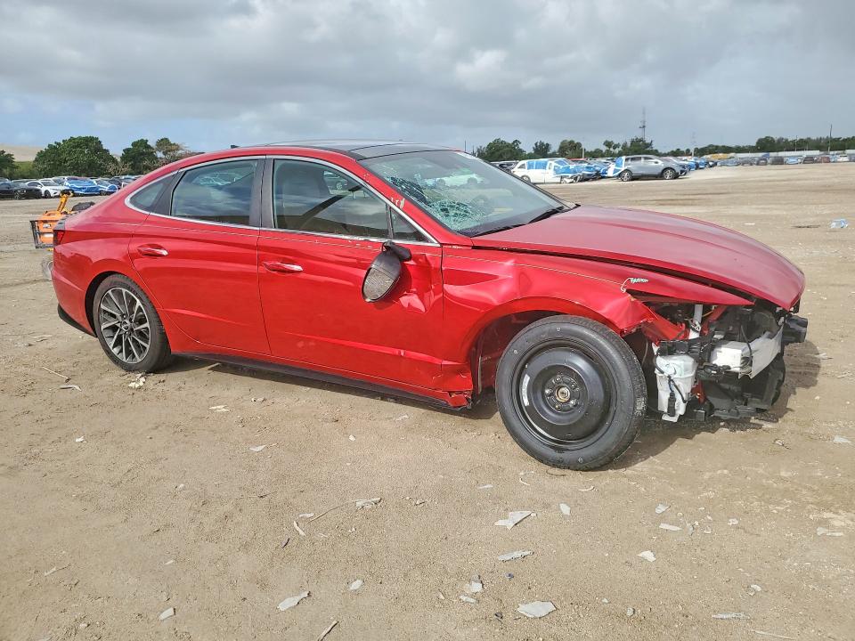 48933306 :رقم المزاد ، KMHL34J22MA155060 vin ، 2021 Hyundai Sonata مزاد بيع