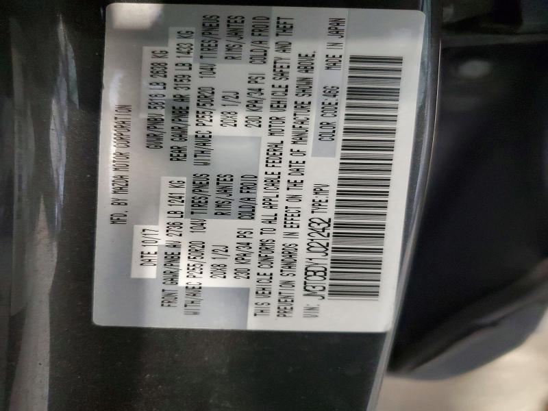 Продаж на аукціоні авто 2018 Mazda Cx-9, vin: JM3TCBDY1J0212432, номер лоту: 48044346