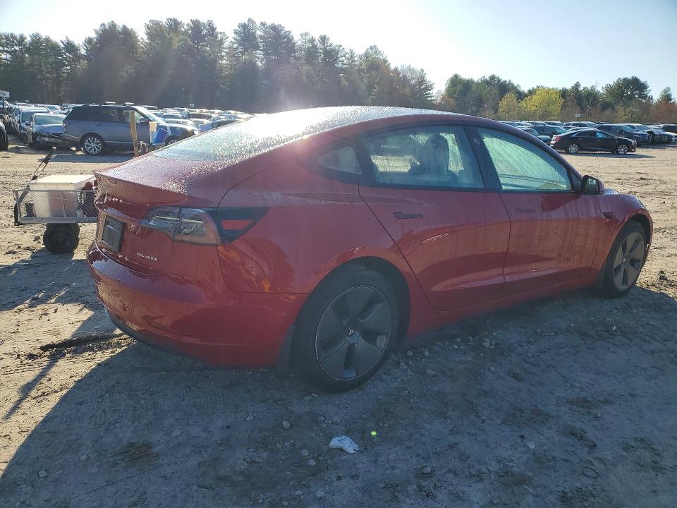 2021 Tesla Model 3 მანქანა იყიდება აუქციონზე, vin: 5YJ3E1EB1MF052954, აუქციონის ნომერი: 49705176