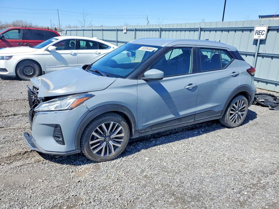 2021 Nissan Kicks მანქანა იყიდება აუქციონზე, vin: 3N1CP5CV8ML480961, აუქციონის ნომერი: 50306446