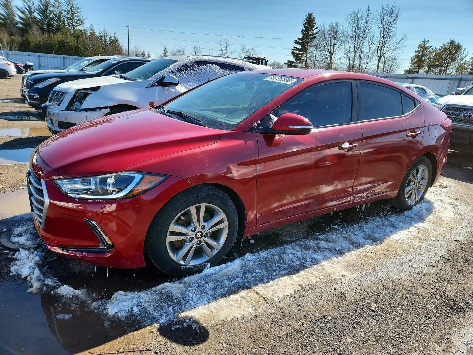 48775506 :رقم المزاد ، KMHD84LF3HU116021 vin ، 2017 Hyundai Elantra مزاد بيع