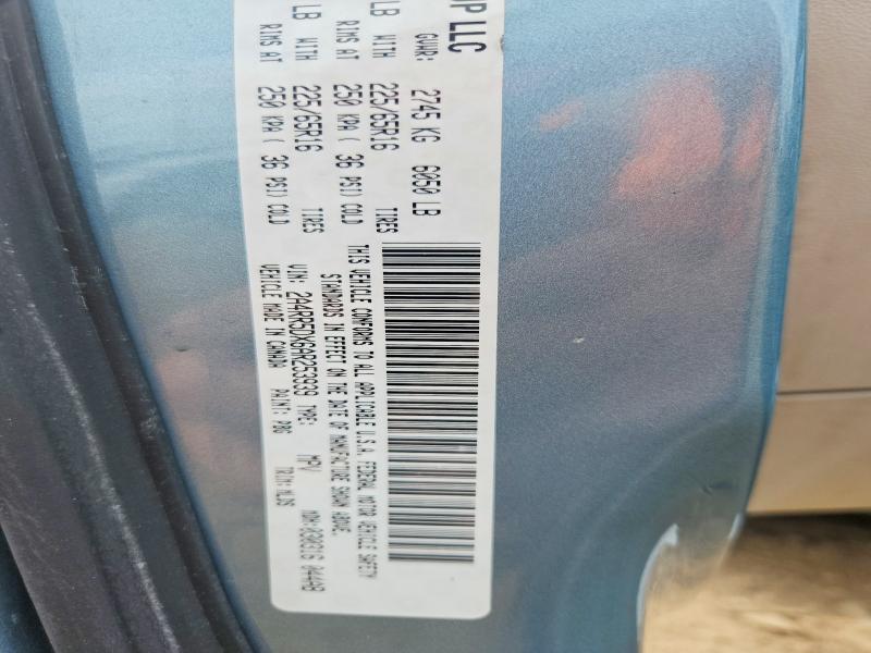 50670986 :رقم المزاد ، 2A4RR5DX6AR253939 vin ، 2010 Chrysler Town & Country مزاد بيع