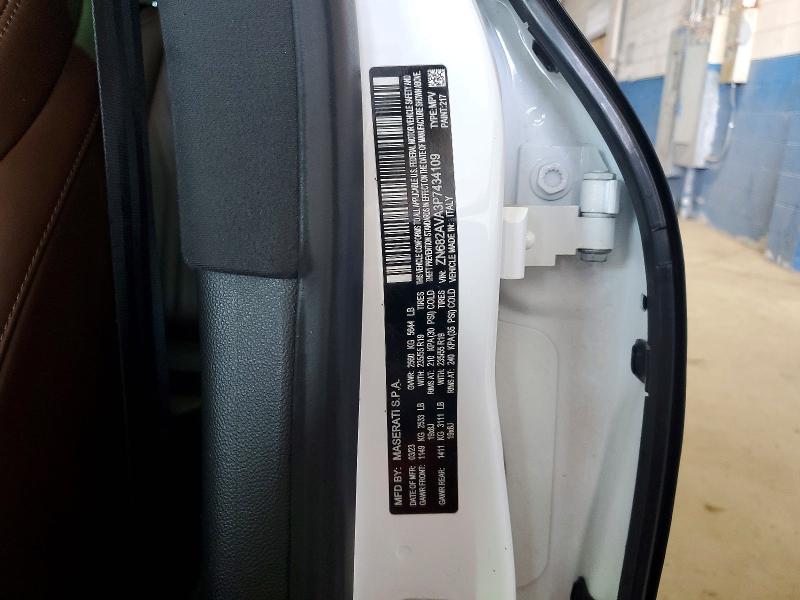 Продажа на аукционе авто 2023 Maserati Grecale, vin: ZN682AVA3P7434109, номер лота: 49465056