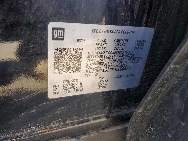 Продаж на аукціоні авто 2023 Chevrolet Trailblazer, vin: KL79MMS23PB166624, номер лоту: 51267056