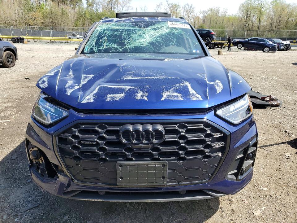 2022 Audi Q5 მანქანა იყიდება აუქციონზე, vin: WA1EAAFYXN2043725, აუქციონის ნომერი: 49048186