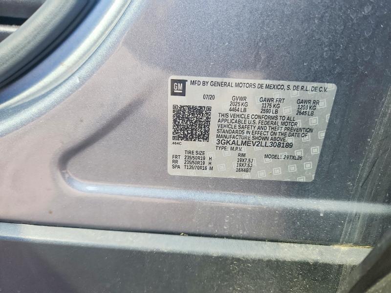 Aukcja sprzedaży 2020 Gmc Terrain, vin: 3GKALMEV2LL308189, numer aukcji: 51108656