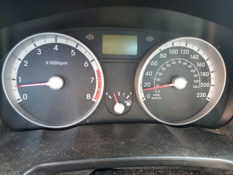2009 Hyundai Accent Gls 4dr მანქანა იყიდება აუქციონზე, vin: KMHCN45C69U371593, აუქციონის ნომერი: 47810116