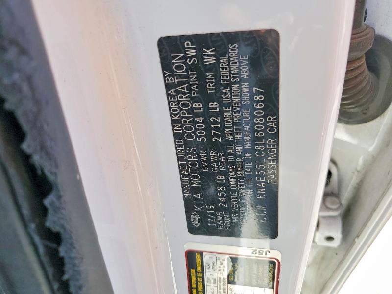 Продаж на аукціоні авто 2020 Kia Stinger, vin: KNAE55LC8L6080687, номер лоту: 51832846