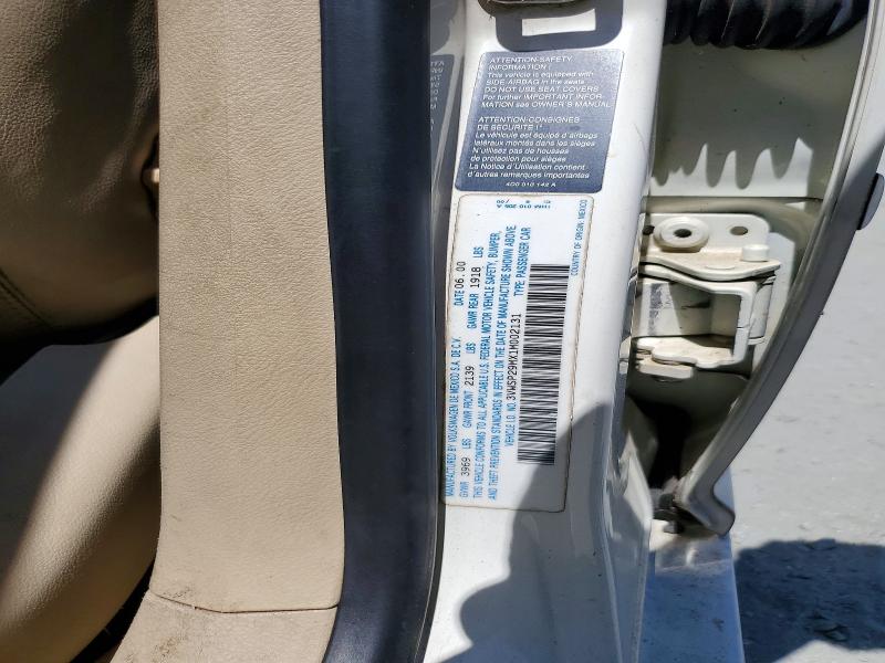 2001 Volkswagen Jetta მანქანა იყიდება აუქციონზე, vin: 3VWSP29MX1M002131, აუქციონის ნომერი: 51344556