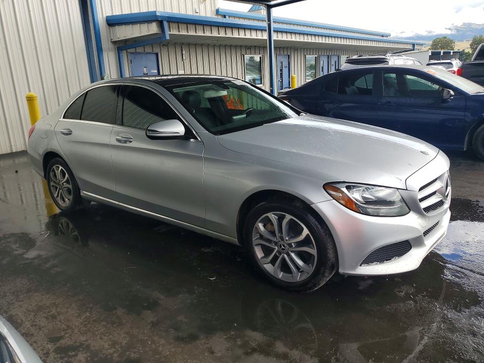 Продажа на аукционе авто 2018 Mercedes-benz C, vin: WDDWF4KB0JR337334, номер лота: 48828286