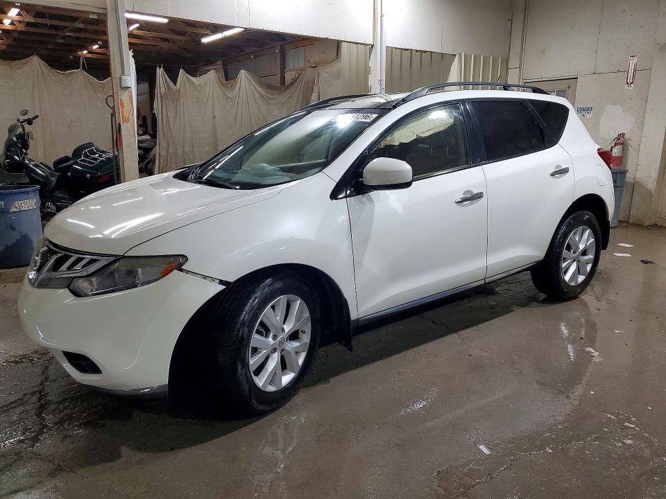 49161296 :رقم المزاد ، JN8AZ1MUXEW410259 vin ، 2014 Nissan Murano مزاد بيع