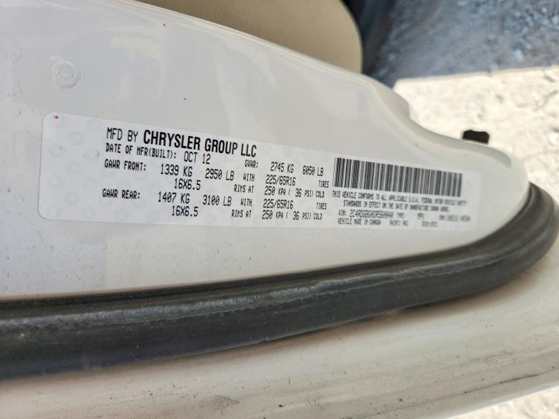 Aukcja sprzedaży 2013 Dodge Grand Caravan, vin: 2C4RDGBG0DR560840, numer aukcji: 50781336