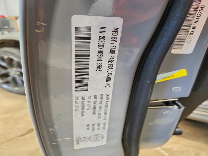 47804166 :رقم المزاد ، 2C3CDXHG5NH132643 vin ، 2022 Dodge Charger مزاد بيع