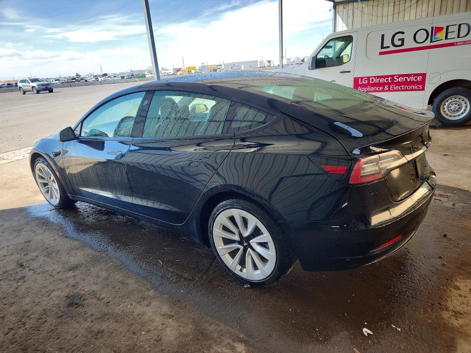 48868826 :رقم المزاد ، 5YJ3E1EA1NF371683 vin ، 2022 Tesla Model 3 مزاد بيع