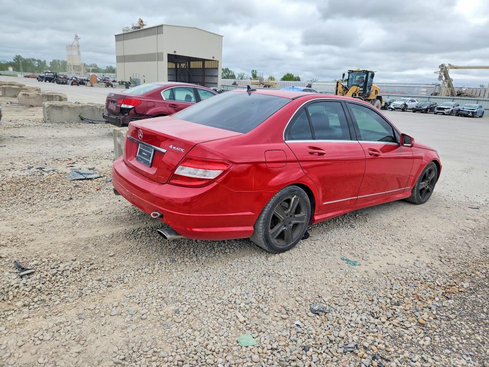 Продаж на аукціоні авто 2010 Mercedes-benz C, vin: WDDGF8BB5AR094647, номер лоту: 50361996