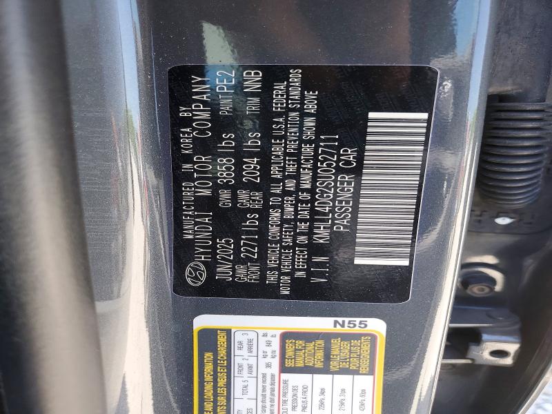 Продажа на аукционе авто 2025 Hyundai Elantra, vin: KMHLL4DG2SU052711, номер лота: 50876666
