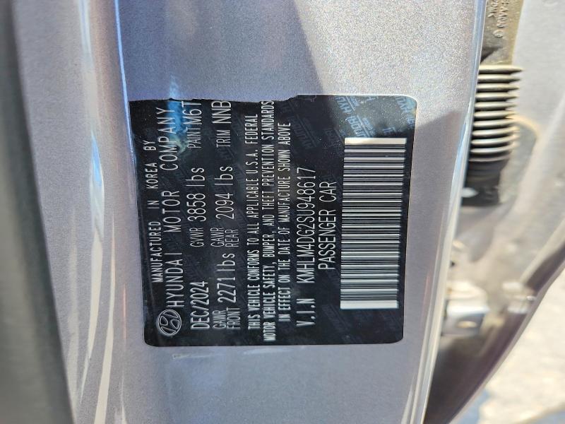 2025 Hyundai Elantra მანქანა იყიდება აუქციონზე, vin: KMHLM4DG2SU948617, აუქციონის ნომერი: 49746586