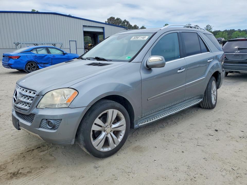 2010 Mercedes-benz Ml მანქანა იყიდება აუქციონზე, vin: 4JGBB8GB2AA614600, აუქციონის ნომერი: 50961146