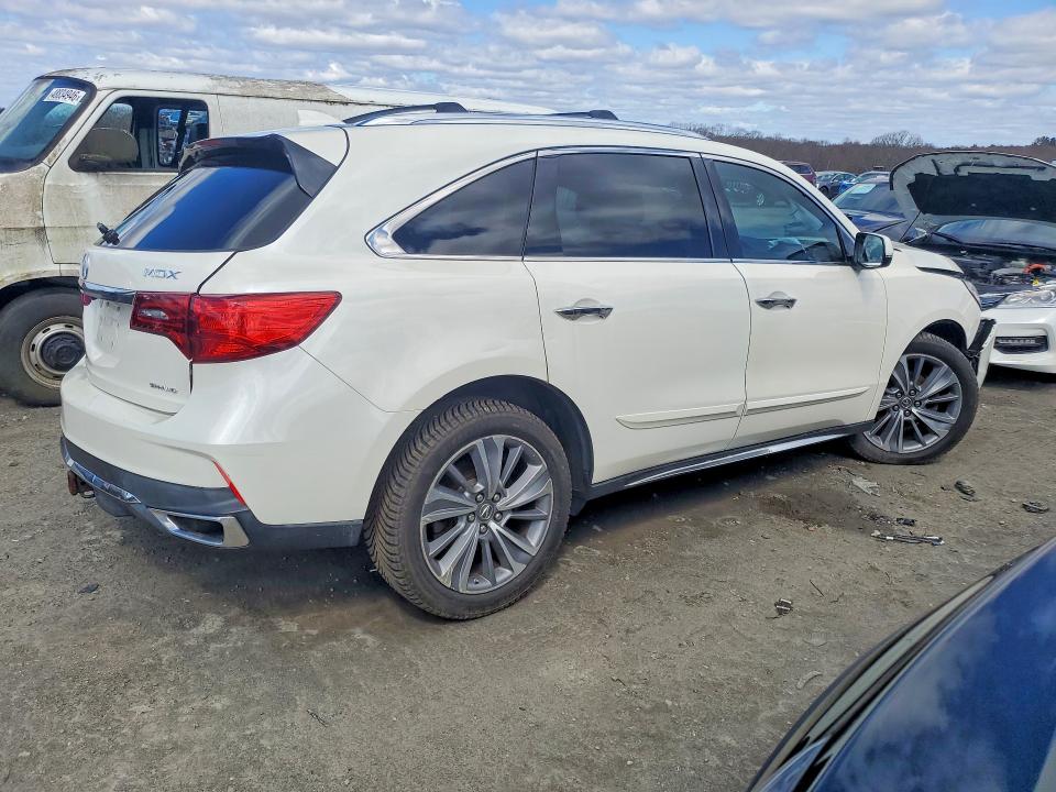 48811906 :رقم المزاد ، 5FRYD4H55HB023686 vin ، 2017 Acura Mdx مزاد بيع