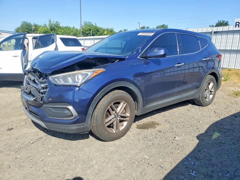 Продаж на аукціоні авто 2018 Hyundai Santa Fe Sport, vin: 5XYZTDLB3JG552350, номер лоту: 49958696