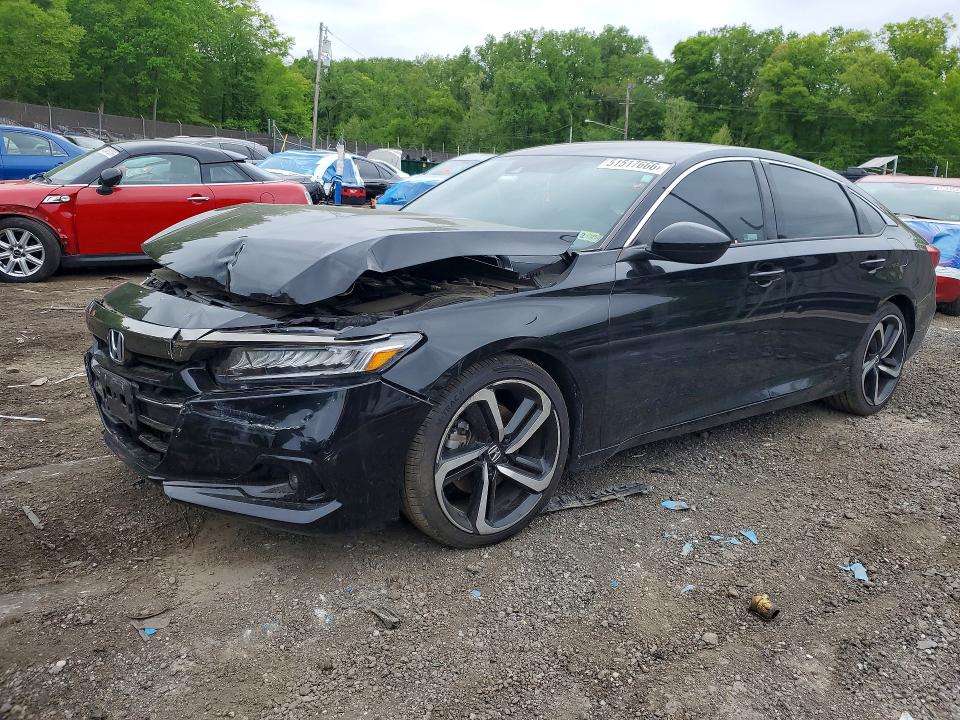 Aukcja sprzedaży 2021 Honda Accord, vin: 1HGCV1F30MA050307, numer aukcji: 51517666