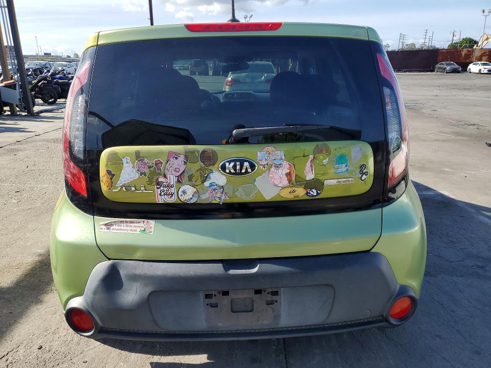 2015 Kia Soul მანქანა იყიდება აუქციონზე, vin: KNDJP3A59F7760648, აუქციონის ნომერი: 50853416