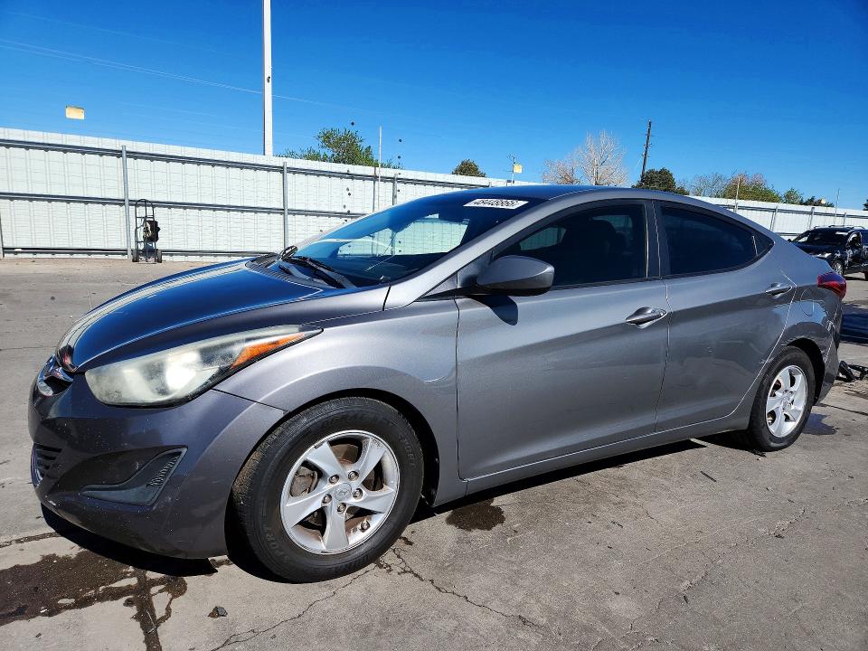 48448866 :رقم المزاد ، 5NPDH4AE8EH459315 vin ، 2014 Hyundai Elantra مزاد بيع