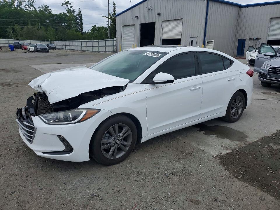 51177956 :رقم المزاد ، 5NPD84LF0JH250683 vin ، 2018 Hyundai Elantra مزاد بيع
