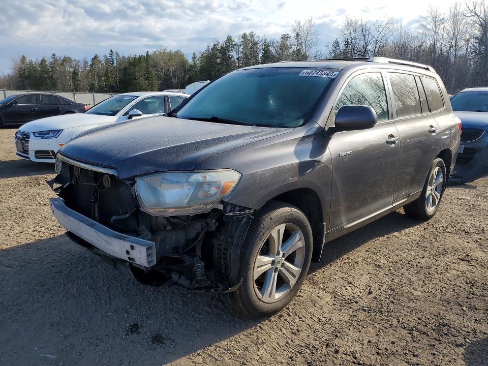 2010 Toyota Highlander მანქანა იყიდება აუქციონზე, vin: 5TDEK3EH9AS006703, აუქციონის ნომერი: 50745346