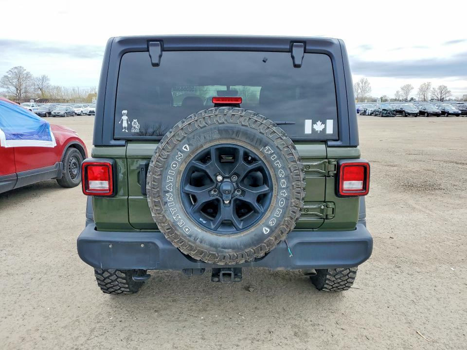 Продажа на аукционе авто 2022 Jeep Wrangler, vin: 1C4GJXANXNW269996, номер лота: 50568306