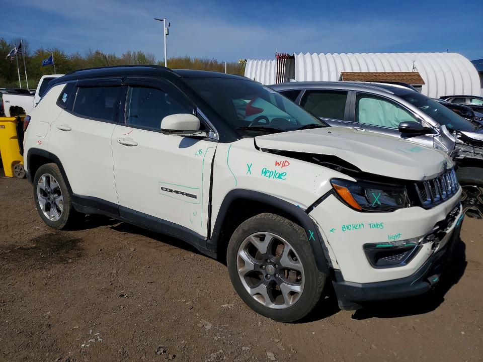 Aukcja sprzedaży 2018 Jeep Compass, vin: 3C4NJDCB2JT163308, numer aukcji: 51168426