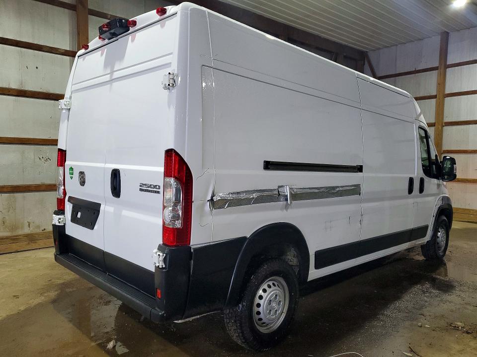 52105176 :رقم المزاد ، 3C6LRVDGXSE514348 vin ، 2025 Ram Promaster 2500 مزاد بيع